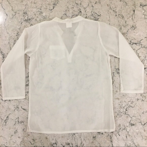 Azul Swimwear White Cover-up Children’s L (12-14) - Picture 9 of 9